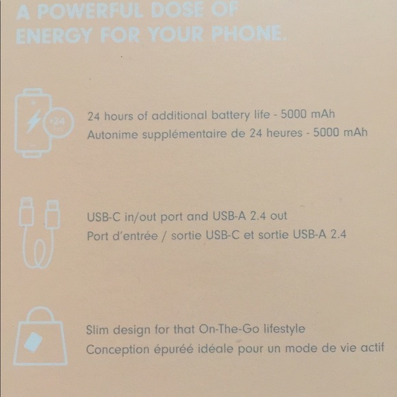 Sonix Portable Charger - rainbow cloud - Picture 2 of 2